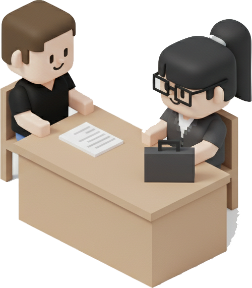 Schritt5: Auf Wunsch schalten wir einen Anwalt ein