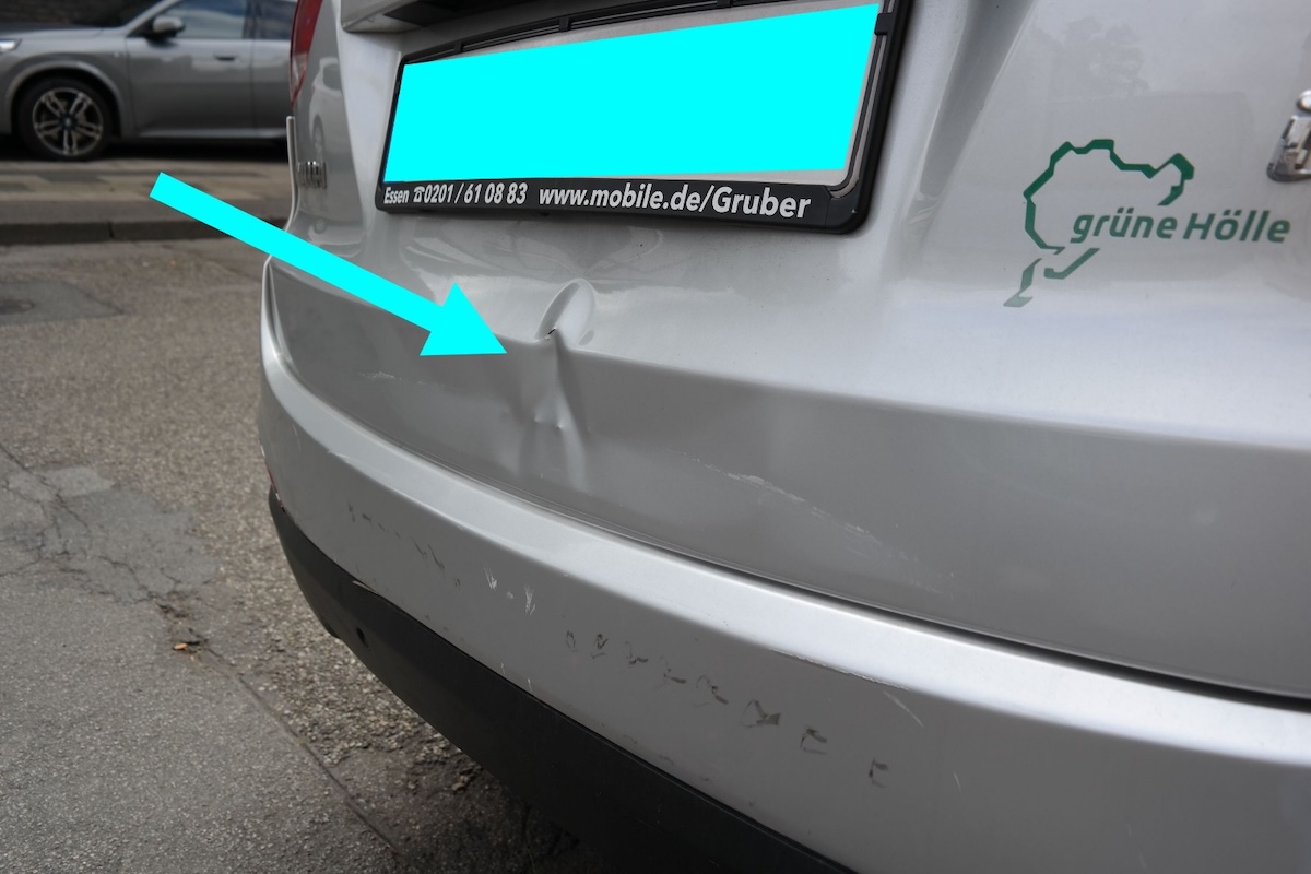 Delle an Ford Capri in Essen – KFZ-Gutachten Essen